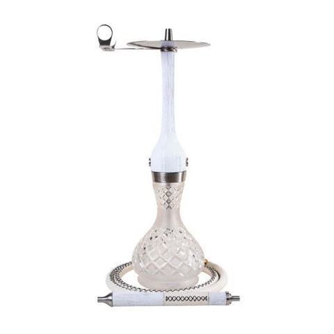 AMIR’S INDICA V2.0 – HOLZ / EDELSTAHL – WEISS / DIAMOND CUT CLEAR