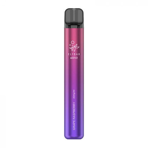 ELFBAR 600 V2 - GRAPE RASPBERRY (10er Pack)