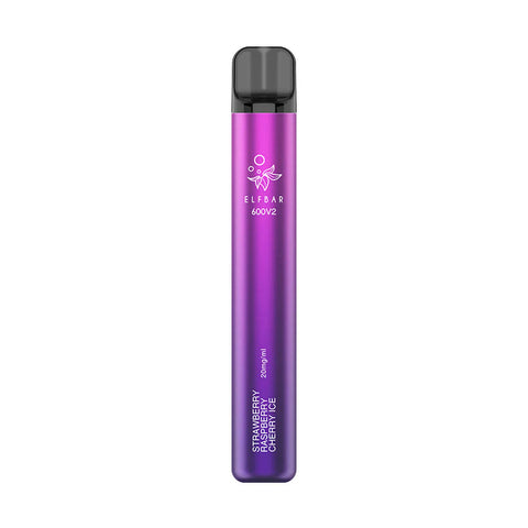 ELFBAR 600 V2 - STRAWBERRY RASPBERRY CHERRY ICE (10er Pack)