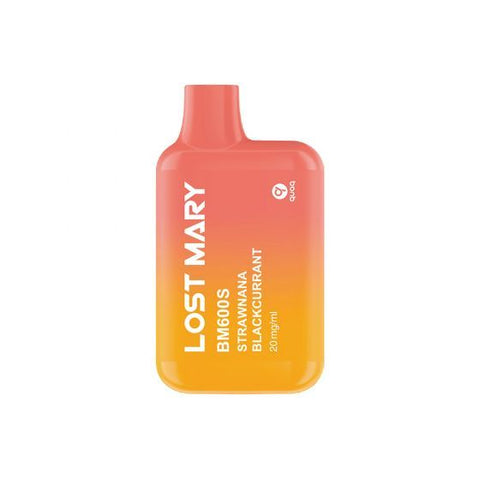 LOST MARY BM600S - STRAWNANA BLACKCURRANT (10er Pack)